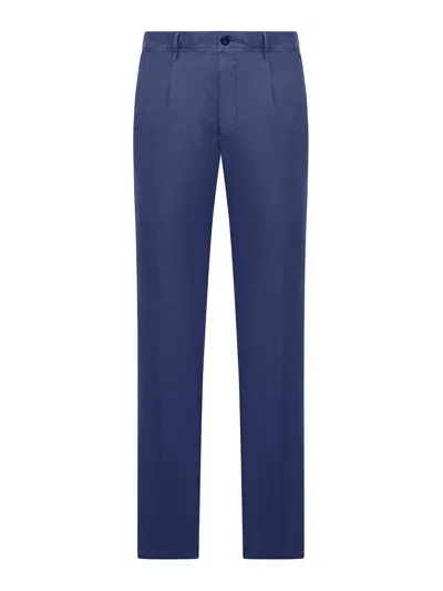 INCOTEX TAILORED COTTON TROUSERS