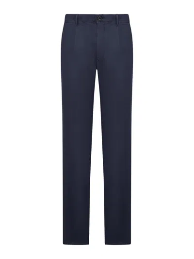 INCOTEX TAILORED COTTON TROUSERS