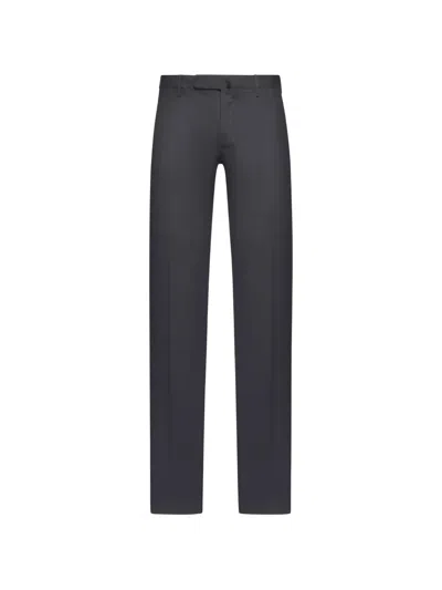 Incotex Chino Trousers Belt Loops Side And Back Pockets In Multi