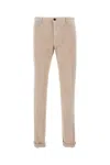 Incotex Venezia 1951 Straight-leg Cotton-blend Moleskin Trousers In Neutral