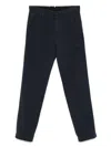 Incotex Cotton Trousers In Blue