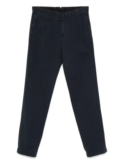 Incotex Tailored Fit Dark Blue Jeans