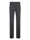 Incotex Tailored Grey Trousers With Classic Button Closure In Gray