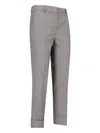 Incotex Tailored Pants In Grigio Cenere