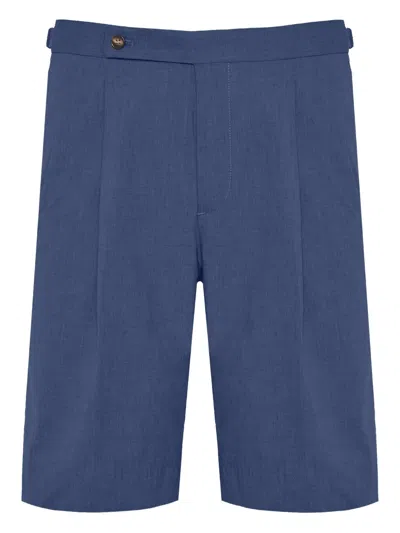 Incotex Tailored Shorts In Blue