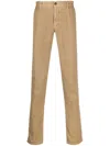 Incotex Hose Mit Schmalem Schnitt In Neutrals