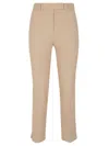 Incotex Tailored Straight-leg Cotton Pants With Subtle Side Slits In Multi