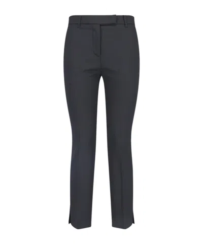 Incotex Tailored Straight-leg Trousers In Black
