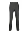 Incotex Tailored-suit Trousers In Black