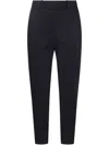 Incotex Trousers Featuring Belt Loops And Pockets In Black