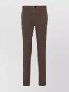 Incotex Tailored Trousers With Belt Loops And Pockets In Multi
