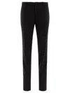 Incotex Tailored Trousers With Classic Button Closure In Black