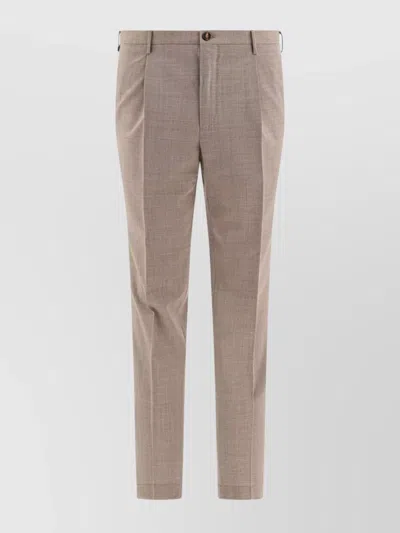 Incotex Tailored Trousers With Pleats And Pockets