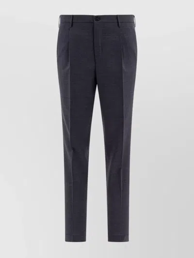 Incotex Tailored Trousers With Pockets And Belt Loops