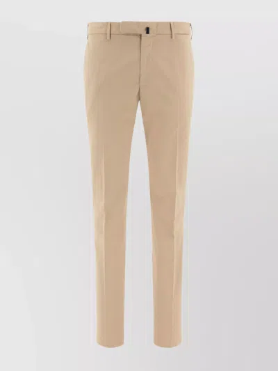 INCOTEX TAILORED TROUSERS WITH POCKETS AND LOOPS