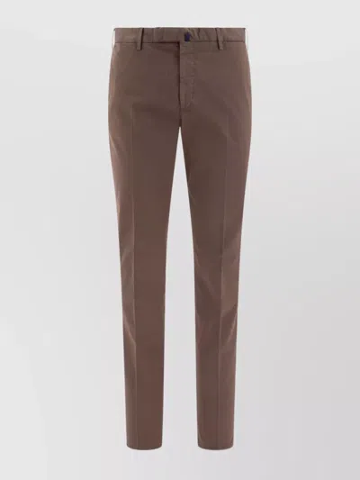 Incotex Tailored Trousers With Pockets And Loops