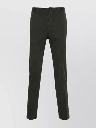 INCOTEX TAILORED TROUSERS WITH POCKETS AND LOOPS