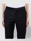 Incotex Tailored Trousers With Pockets And Loops In Black