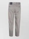 Incotex Tailored Trousers With Pockets And Loops In Gray