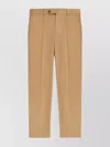 Incotex Tailored Trousers With Pockets And Loops In Neutral