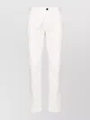 Incotex Tailored Trousers With Pockets And Loops In White