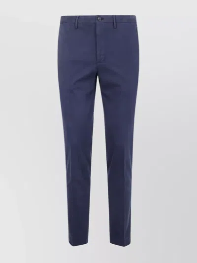 INCOTEX TAILORED TROUSERS WITH POCKETS