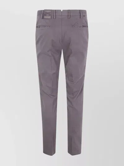 INCOTEX TAILORED TROUSERS WITH POCKETS