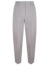 Incotex Tailored Trousers With Tapered Leg In Gray