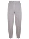 Incotex Tailored Trousers With Tapered Leg In Gray