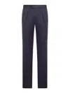 Incotex Tailored Wool Trousers In Gray