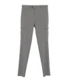 Incotex Tapered Cargo Trousers In Gray