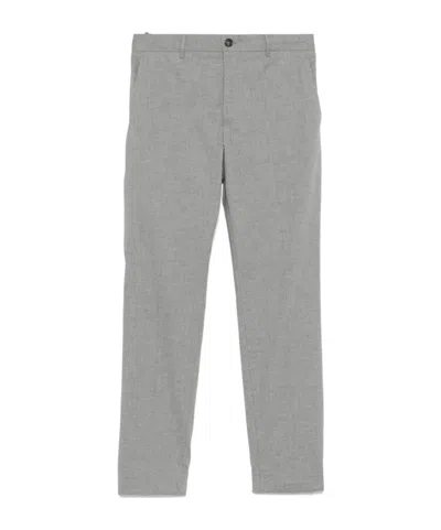 Incotex Tapered Casual Pants In Gray