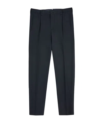 Incotex Pleat-detailed Trousers In Black