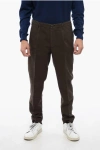 Incotex Tapered Fit Cotton Stretch Pants