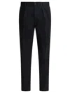 Incotex "tapered Fit" Pants In Black