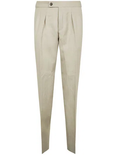Incotex Tapered Fit Trousers Clothing In Beige