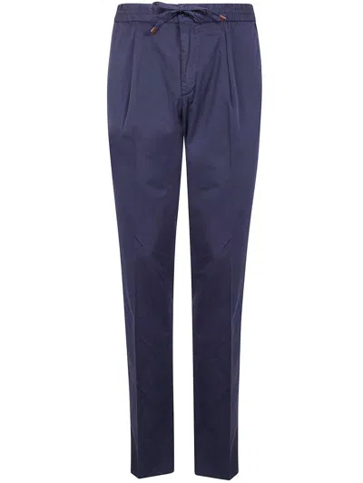 Incotex Tapered Fit Trousers Clothing In Blue