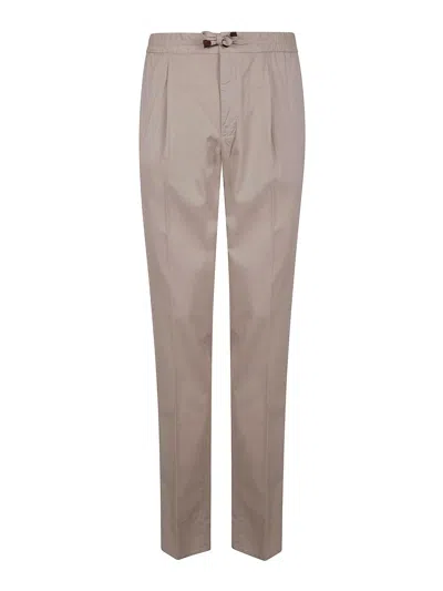 INCOTEX TAPERED FIT TROUSERS