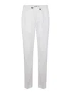 Incotex Tapered Fit Trousers In White