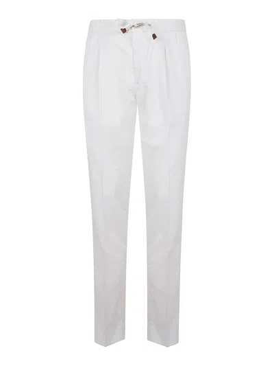 INCOTEX TAPERED FIT TROUSERS