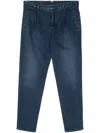 Incotex Tapered Jeans In Blue