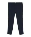 Incotex Tapered-leg Chinos In Black