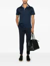 Incotex Tapered-leg Chinos In Blue