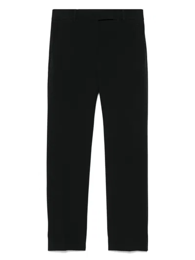 INCOTEX INCOTEX TAPERED LEG COTTON BLEND TROUSERS