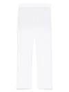 Incotex Pantaloni In Misto Cotone Con Gamba Affusolata In White