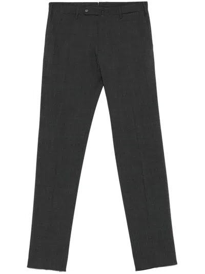 Incotex Tapered-leg Trousers In Grey