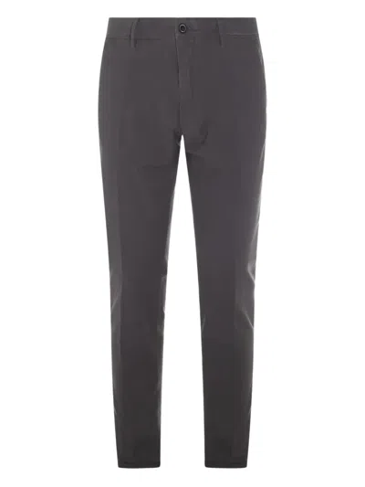 INCOTEX TAPERED-LEG TROUSERS