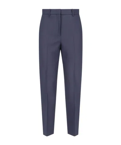 Incotex Tapered Tailored Pants In Blue