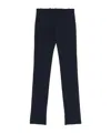 Incotex Tapered Tailored Trousers In Black