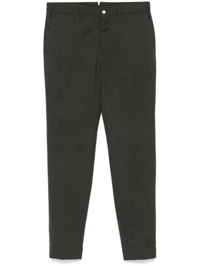 Incotex Tapered Tailored Trousers In Grey